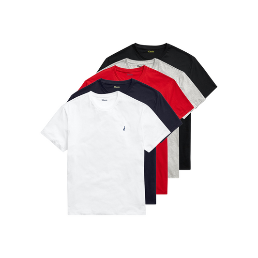5-Pack Classic Fit Crew